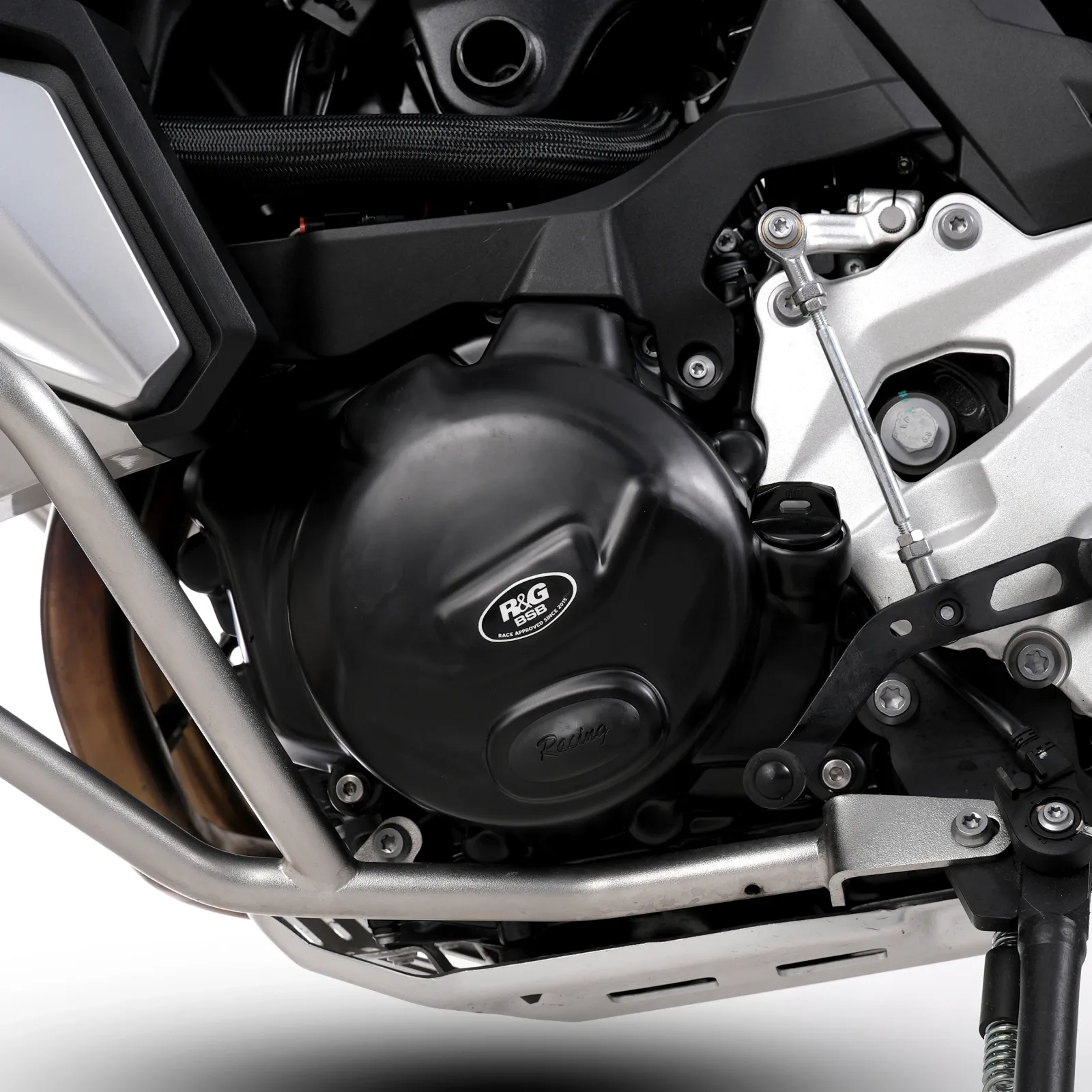 R&G Протектор за двигател (лява страна) за BMW F 900 R (2020+), F 900 XR (2020–2025), F 900 GS (2024+), F 800 GS (2024+) и др.