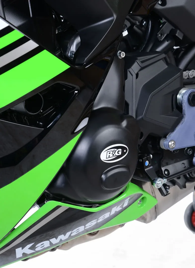 R&G Протектор за двигател (лява страна) за Kawasaki Z650 (2017–2024), Ninja 650 (2017–2020)