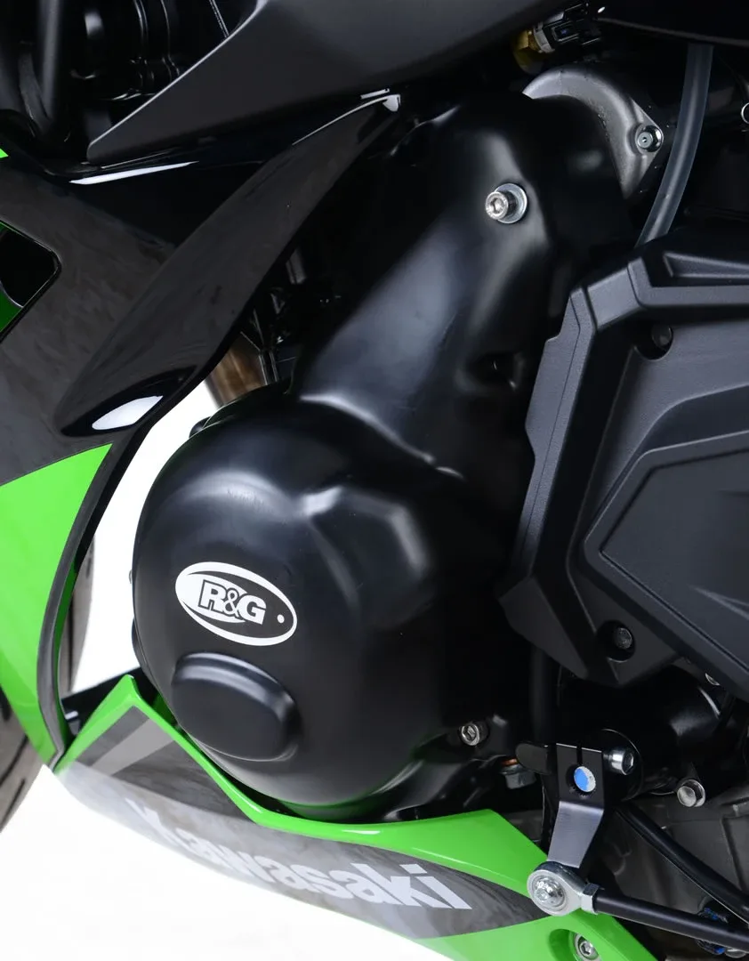 R&G Протектор за двигател (лява страна) за Kawasaki Z650 (2017–2024), Ninja 650 (2017–2020)
