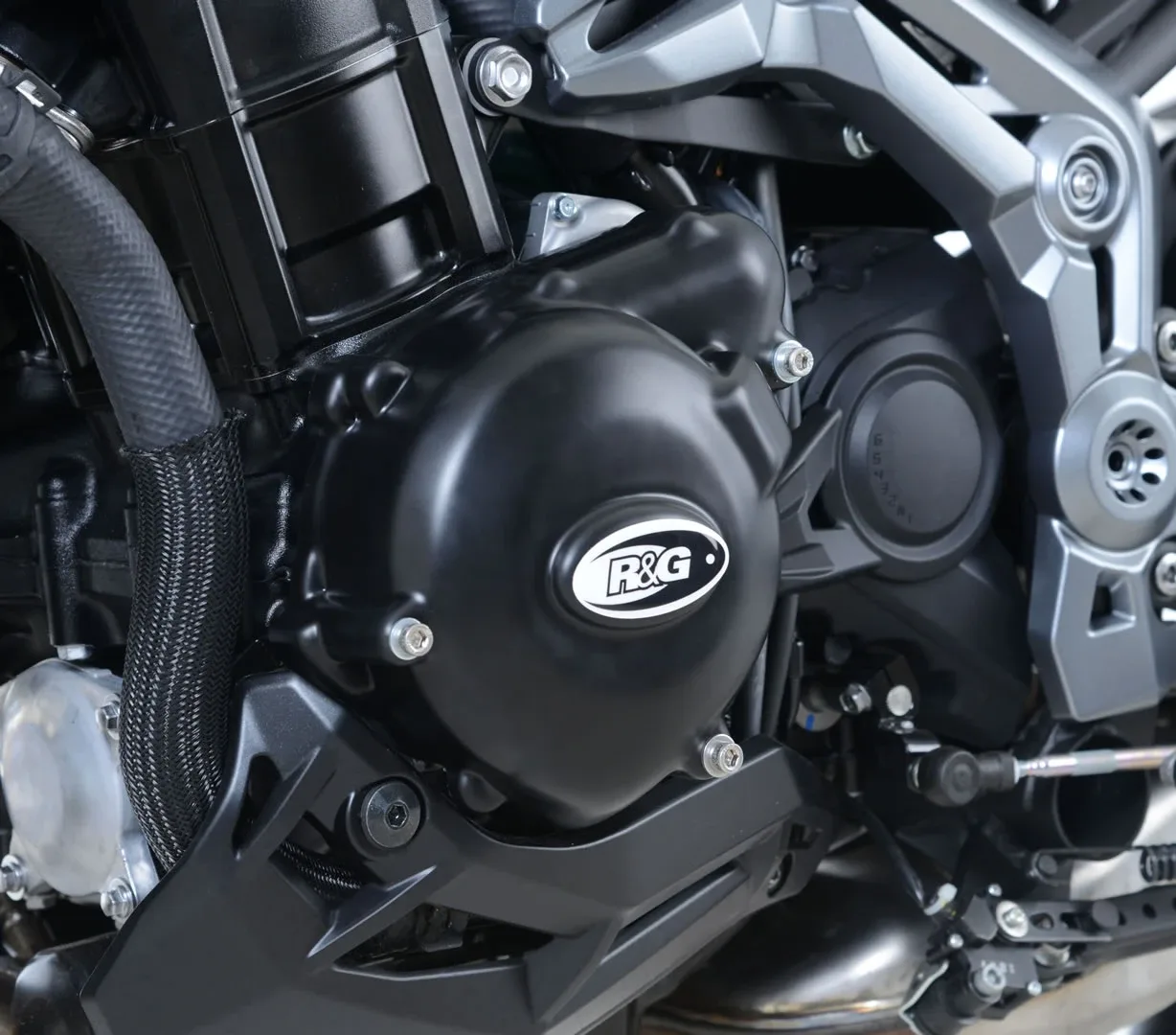 R&G Протектор за двигател (лява страна) за Kawasaki Z900 (2017–2019)