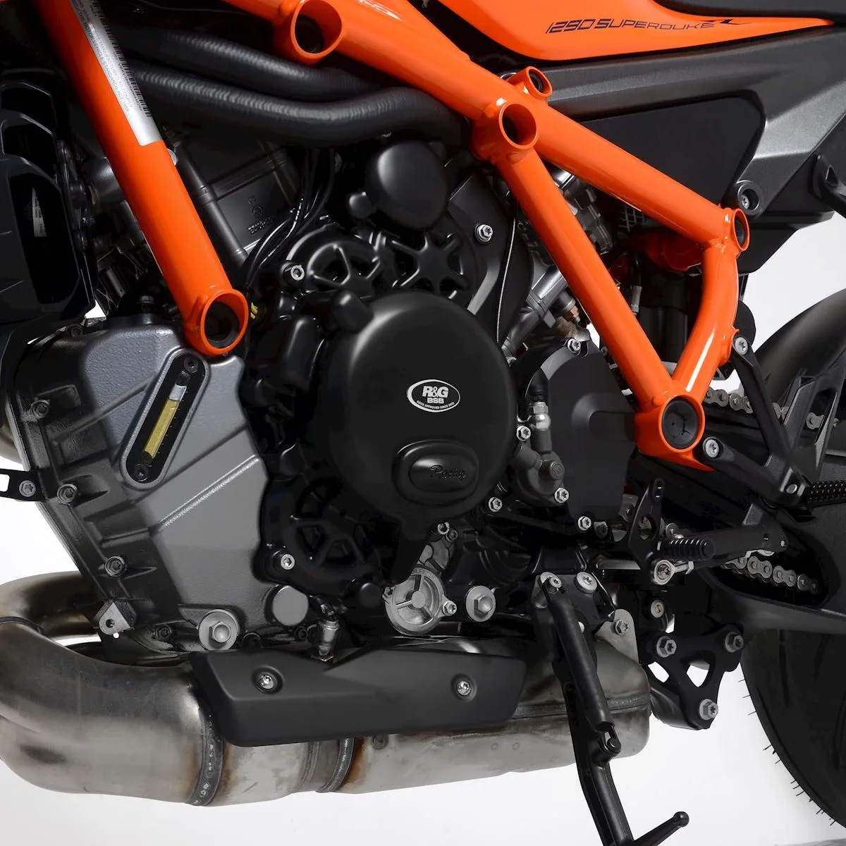 R&G Протектор за двигател (лява страна) за KTM 1290 Super Duke R (2020–2024), 1290 Super Duke RR (2021–2024)