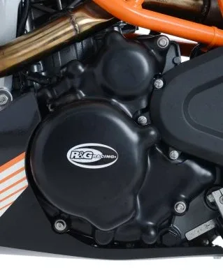 R&G Протектор за двигател (лява страна) за KTM 390 Duke (2013–2015), RC 390 (2014–2015)