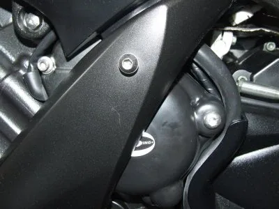 R&G Протектор за двигател (лява страна) за Yamaha FZ1 Fazer (2006–2016), FZ1, YZF-R1 (2004–2008), FZ8 (2010–2016)