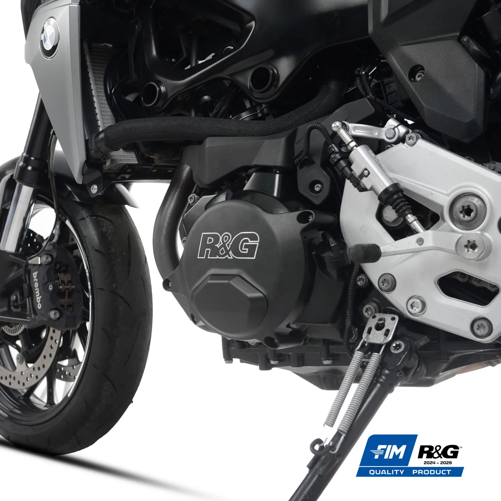 R&G Протектор за двигател PRO (капак на генератора) за BMW F 900 R (2020+), F 900 XR (2020–2024), F 900 GS (2024+), F 900 GS Adventure (2024+) и др.