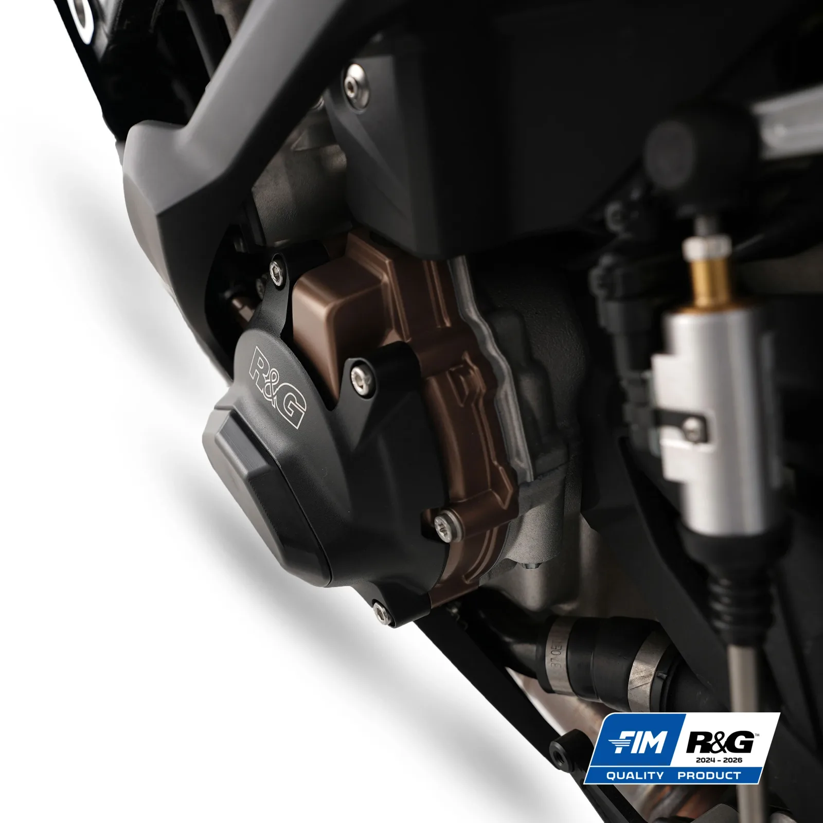R&G Протектор за двигател PRO (капак на генератора) за BMW S 1000 RR (2019+), S 1000 R (2021+), M 1000 RR (2021–2022), M 1000 R (2023+)
