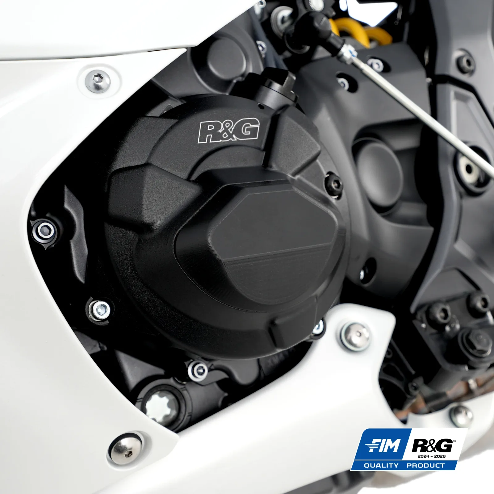 R&G Протектор за двигател PRO (капак на генератора) за Yamaha MT-07 (2014–2024), Tenere 700 (2019+), Tracer 7 (2021–2024) и др.