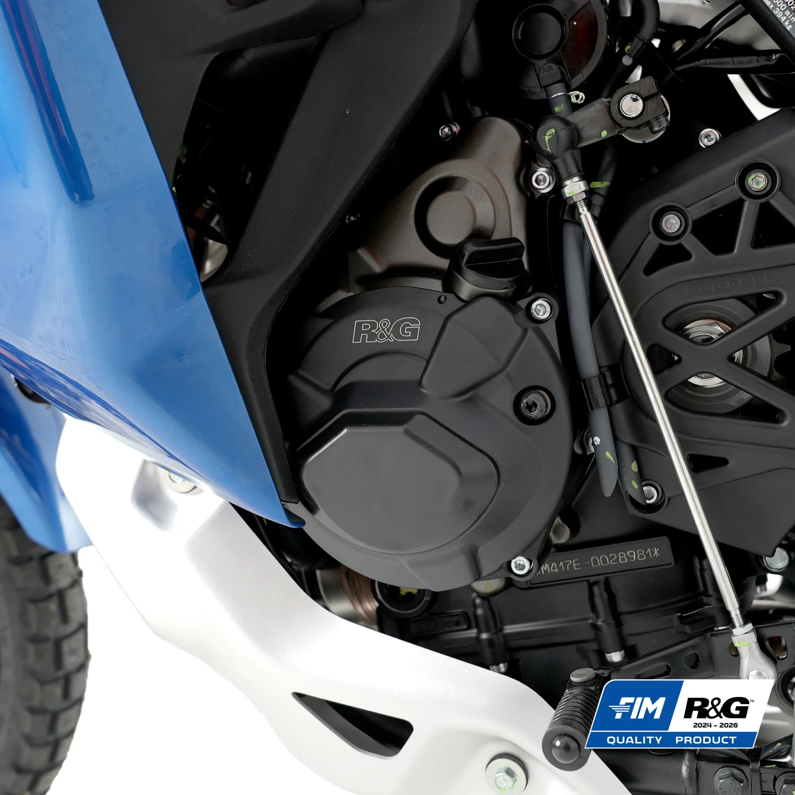 R&G Протектор за двигател PRO (капак на генератора) за Yamaha MT-07 (2014–2024), Tenere 700 (2019+), Tracer 7 (2021–2024) и др.