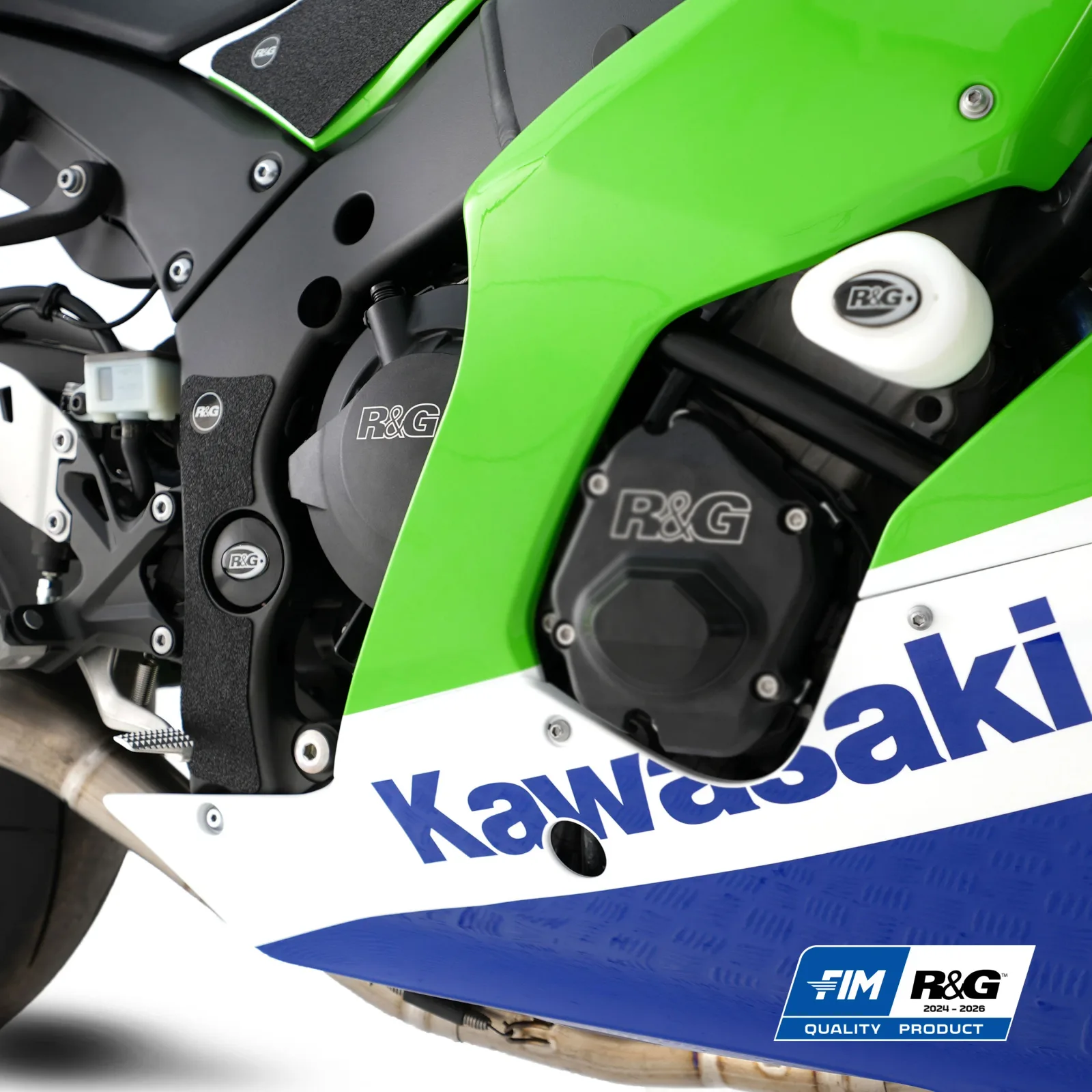 R&G Протектор за двигател PRO (капак на съединителя) за Kawasaki ZX-10R (2011+), ZX-10RR (2021+)