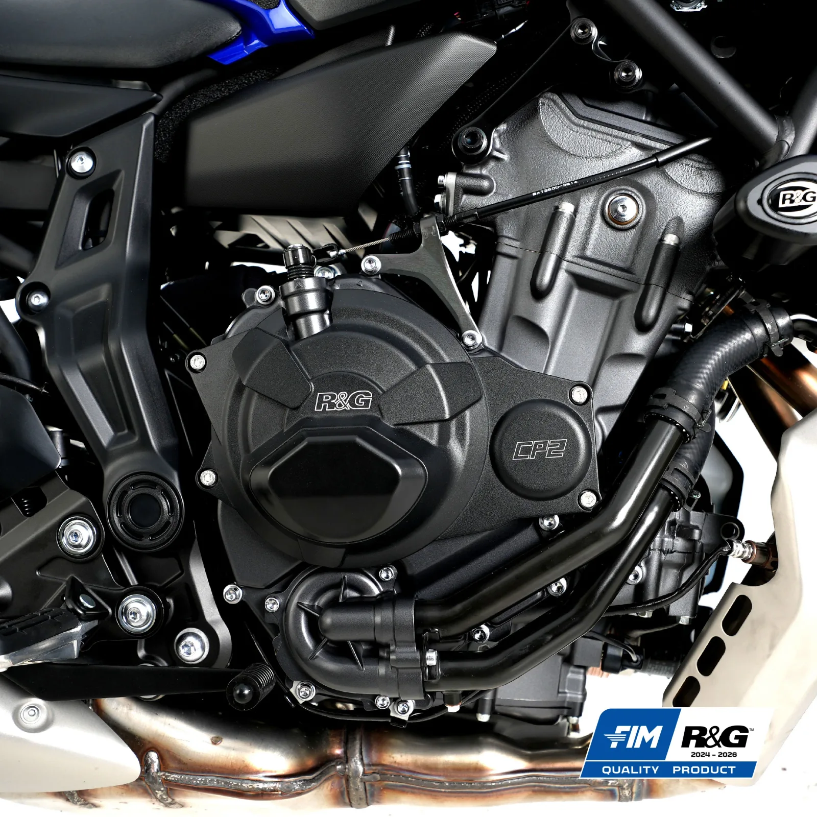 R&G Протектор за двигател PRO (капак на съединителя) за Yamaha MT-07 (2014–2024), Tenere 700 (2019+), Tracer 7 (2021–2024) и др.