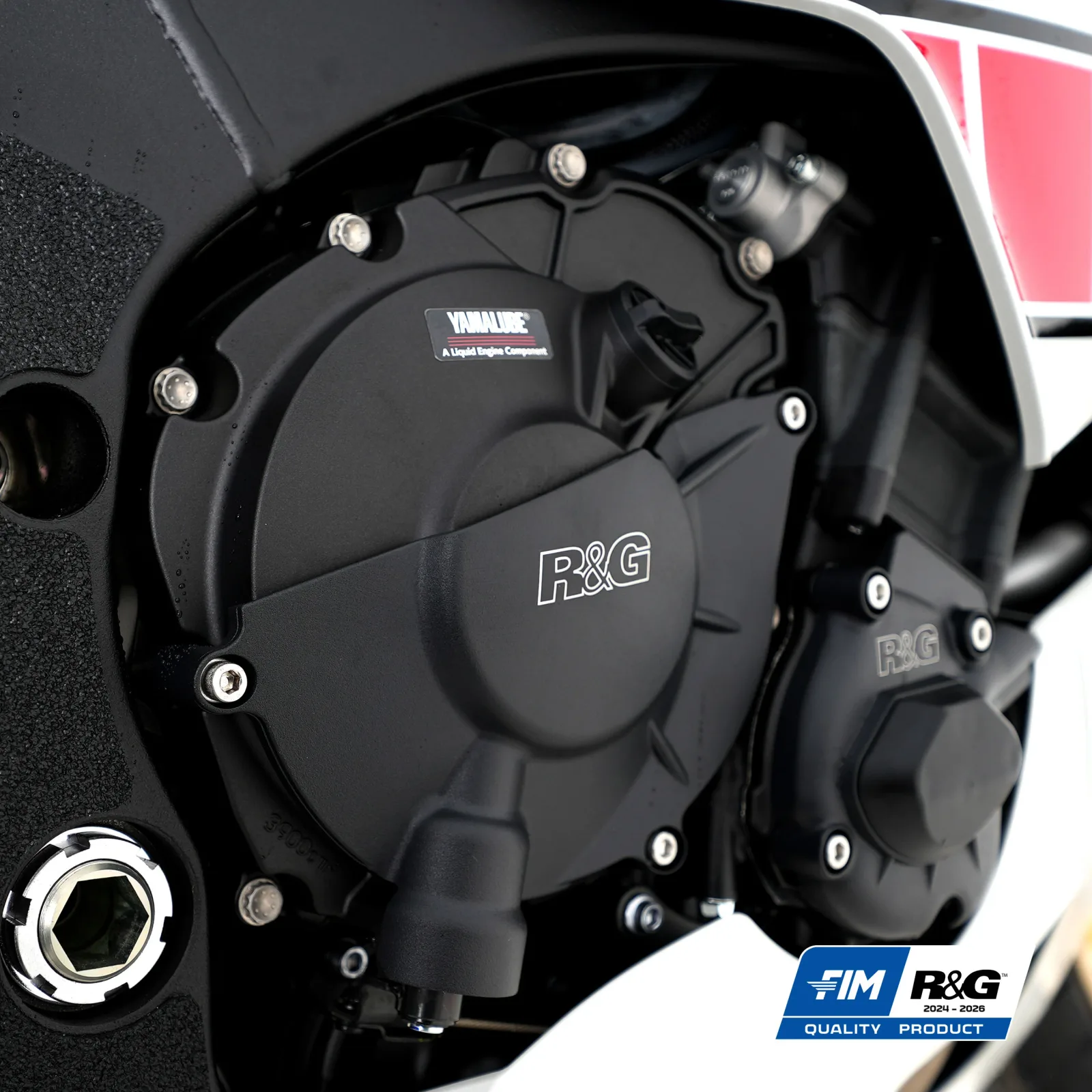 R&G Протектор за двигател PRO (капак на съединителя) за Yamaha YZF-R1 (2017+), YZF-R1M (2017+)