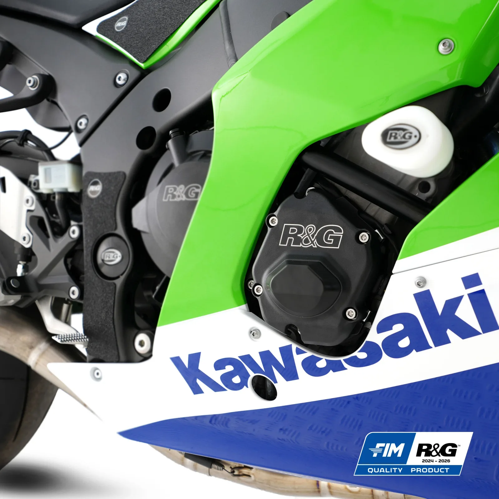 R&G Протектор за двигател PRO (капак на стартера) за Kawasaki ZX-10R (2011+), ZX-10RR (2021+)
