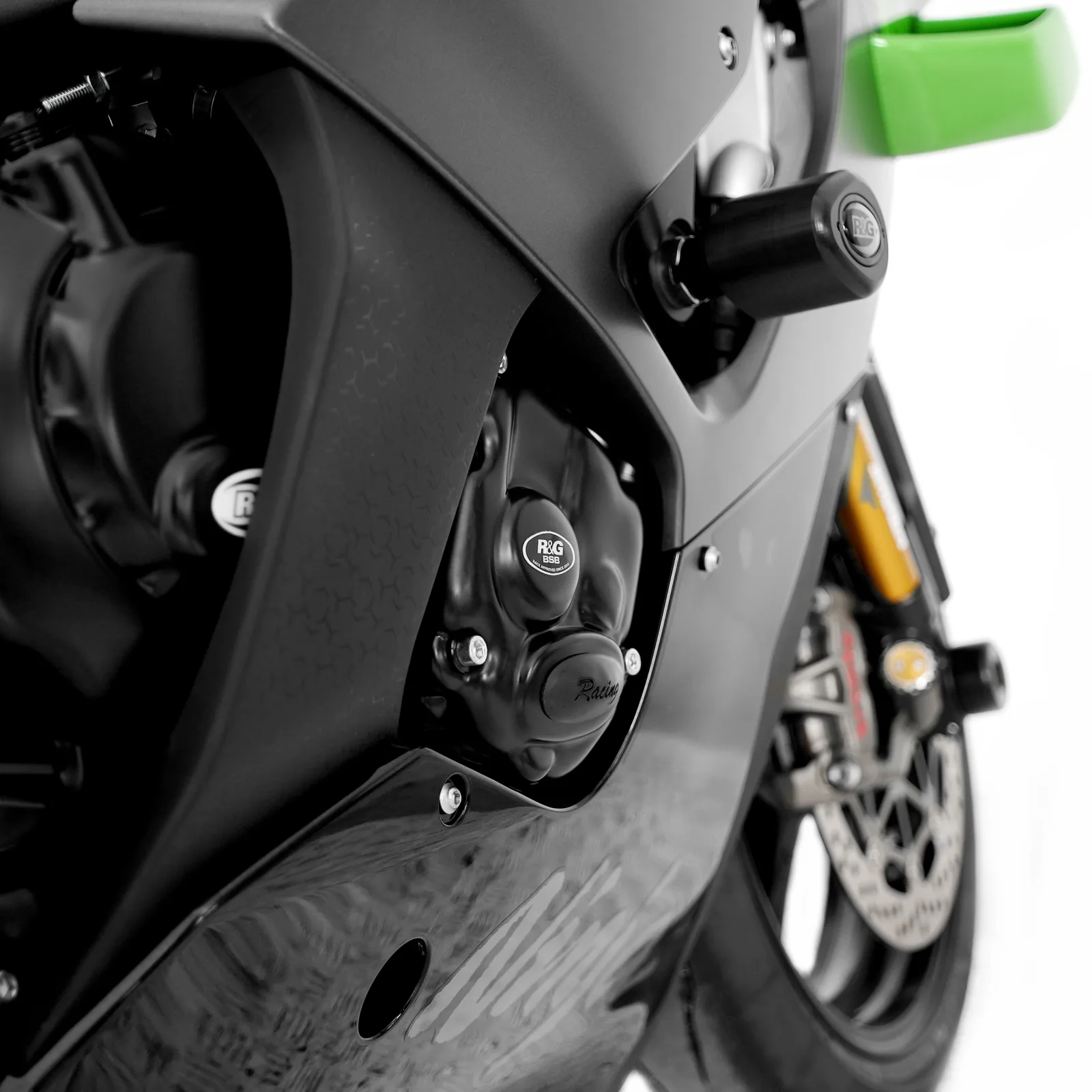 R&G Протектор за двигател Race (дясна страна) (капак на стартера) за Kawasaki ZX-10R (2011+), ZX-10RR (2021+)