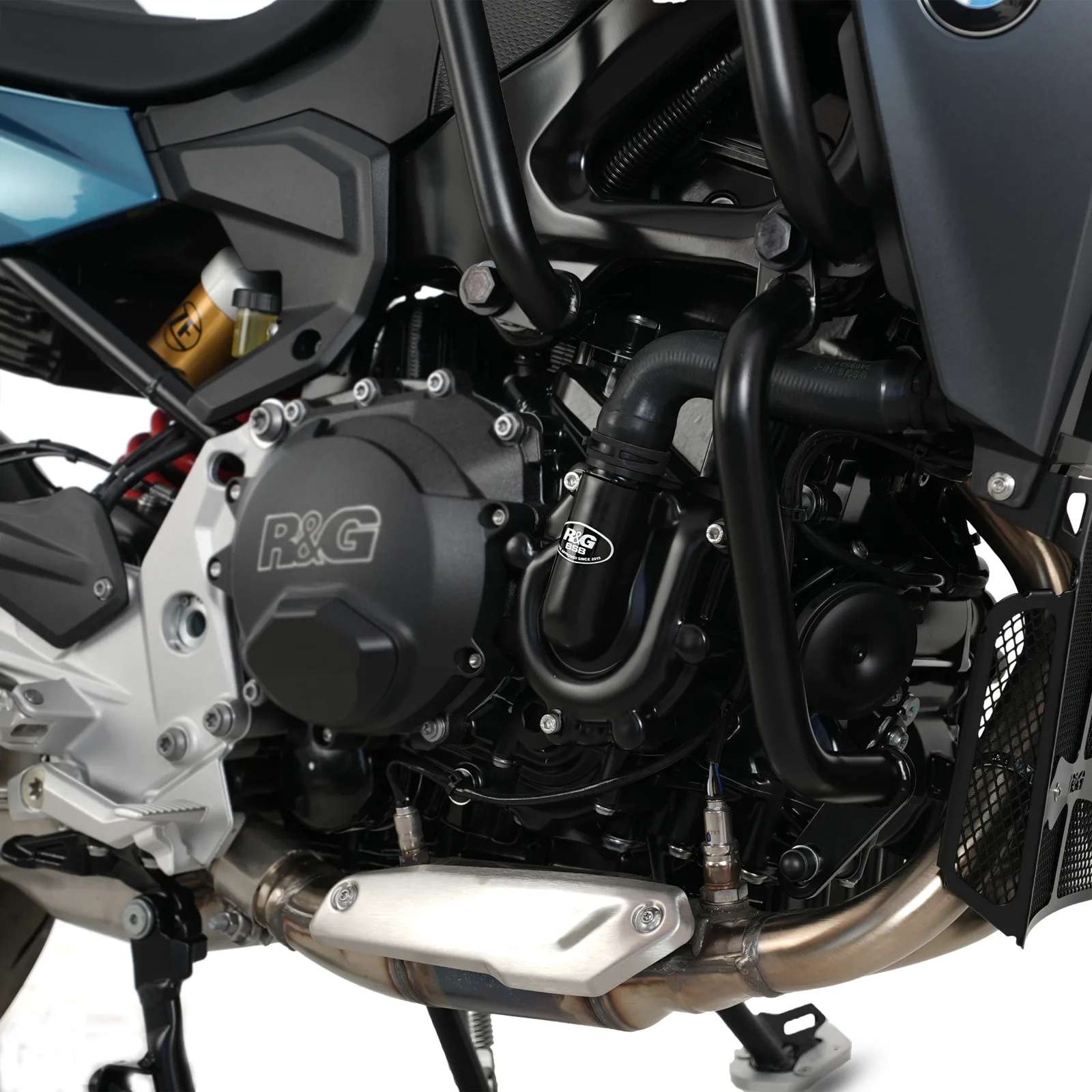 R&G Протектор за двигател Race (дясна страна) за BMW F 900 R (2020+), F 900 XR (2020–2024), F 900 GS (2024+), F 900 GS Adventure (2024+) и др. (ECC0304R)