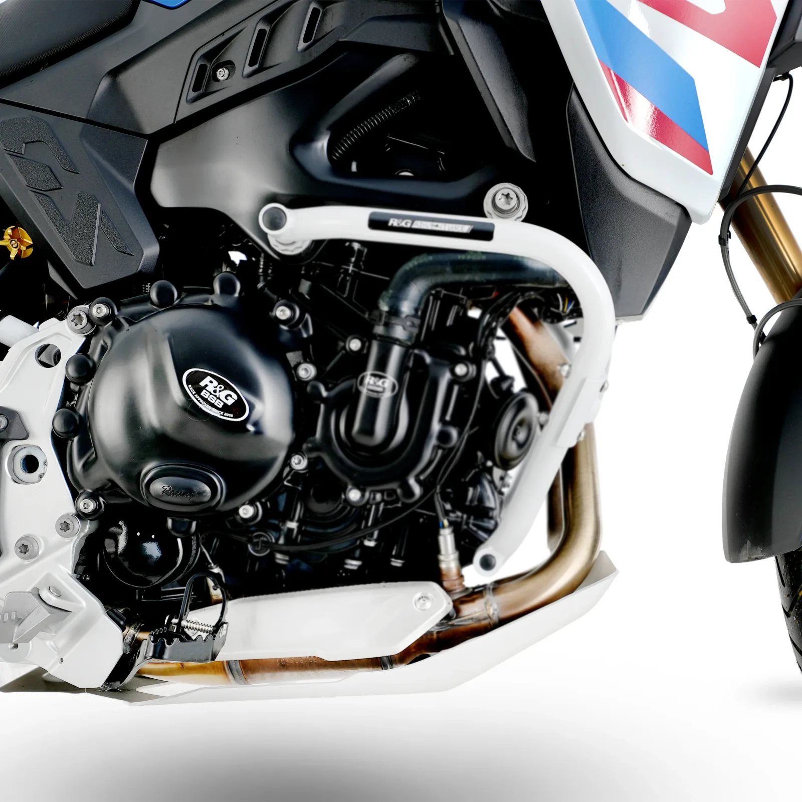 R&G Протектор за двигател Race (дясна страна) за BMW F 900 R (2020+), F 900 XR (2020–2024), F 900 GS (2024+), F 900 GS Adventure (2024+) и др. (ECC0305R)