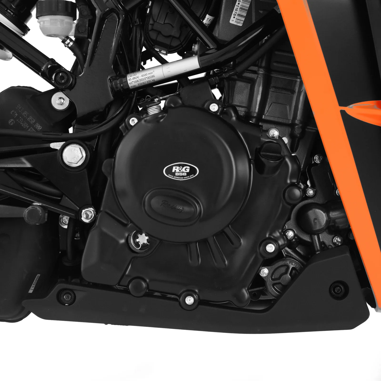 R&G Протектор за двигател Race (дясна страна) за Husqvarna Svartpilen 401 (2020–2023), Vitpilen 401 (2020–2023) и др.