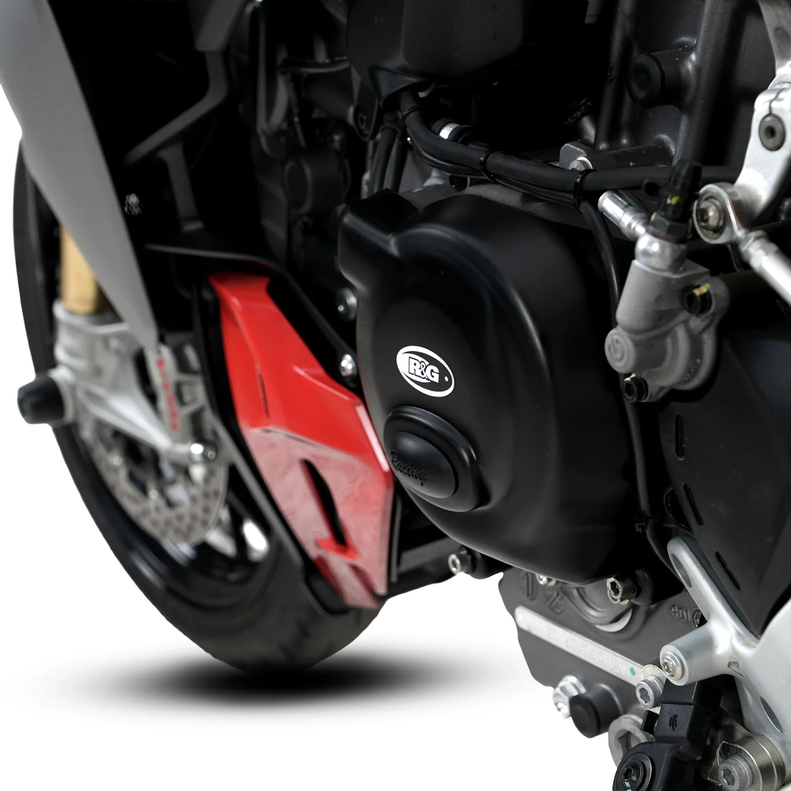 R&G Протектор за двигател Race (лява страна) за Ducati Multistrada V2 (2025+), Panigale V2 (2025+), Streetfighter V2 (2025+) и др.
