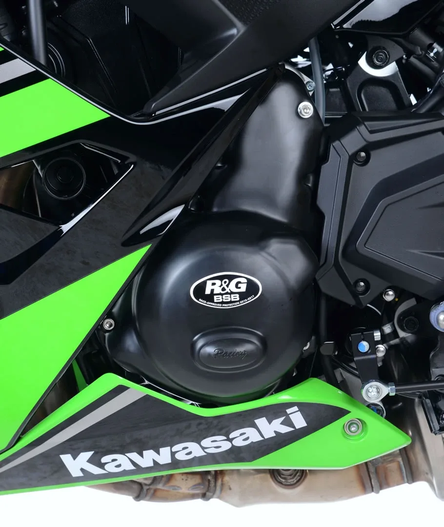 R&G Протектор за двигател Race (лява страна) за Kawasaki Z650 (2017+), Ninja 650 (2017+), Z650RS (2021+), Z650 S (2026+)