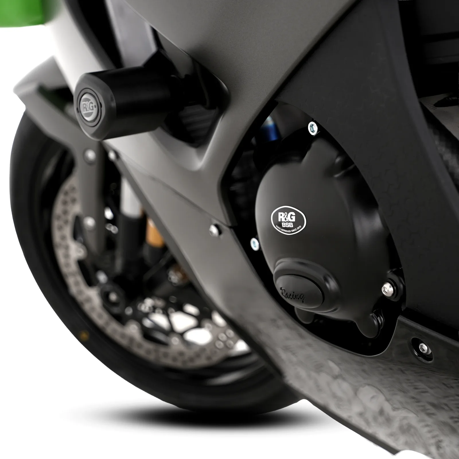 R&G Протектор за двигател Race (лява страна) за Kawasaki ZX-10R (2011+), ZX-10RR (2021+)