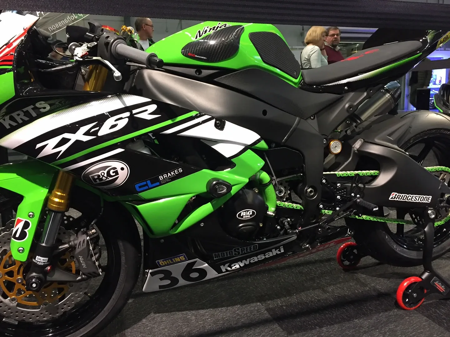 R&G Протектор за двигател Race (лява страна) за Kawasaki ZX-6R (2009–2018)