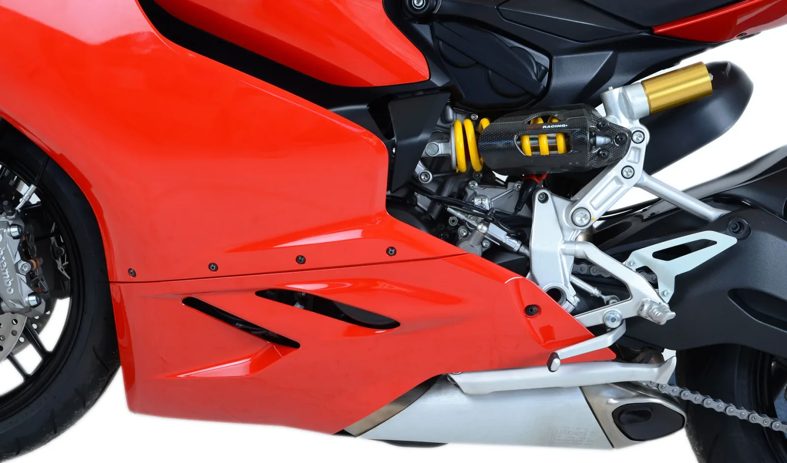 R&G Протектор за двигател за Ducati Panigale 899 (2013–2015), Panigale 959 (2016–2019), Panigale V2 (2020–2024)