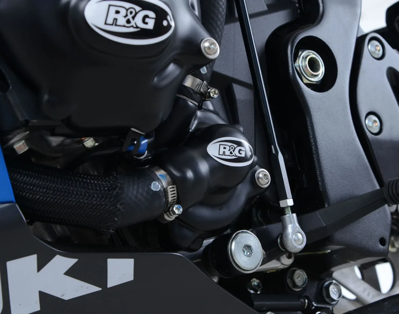 R&G Протектор за двигател за Suzuki GSX-R 1000 (2017–2024), GSX-R 1000R (2017–2024) (ECC0230BK)