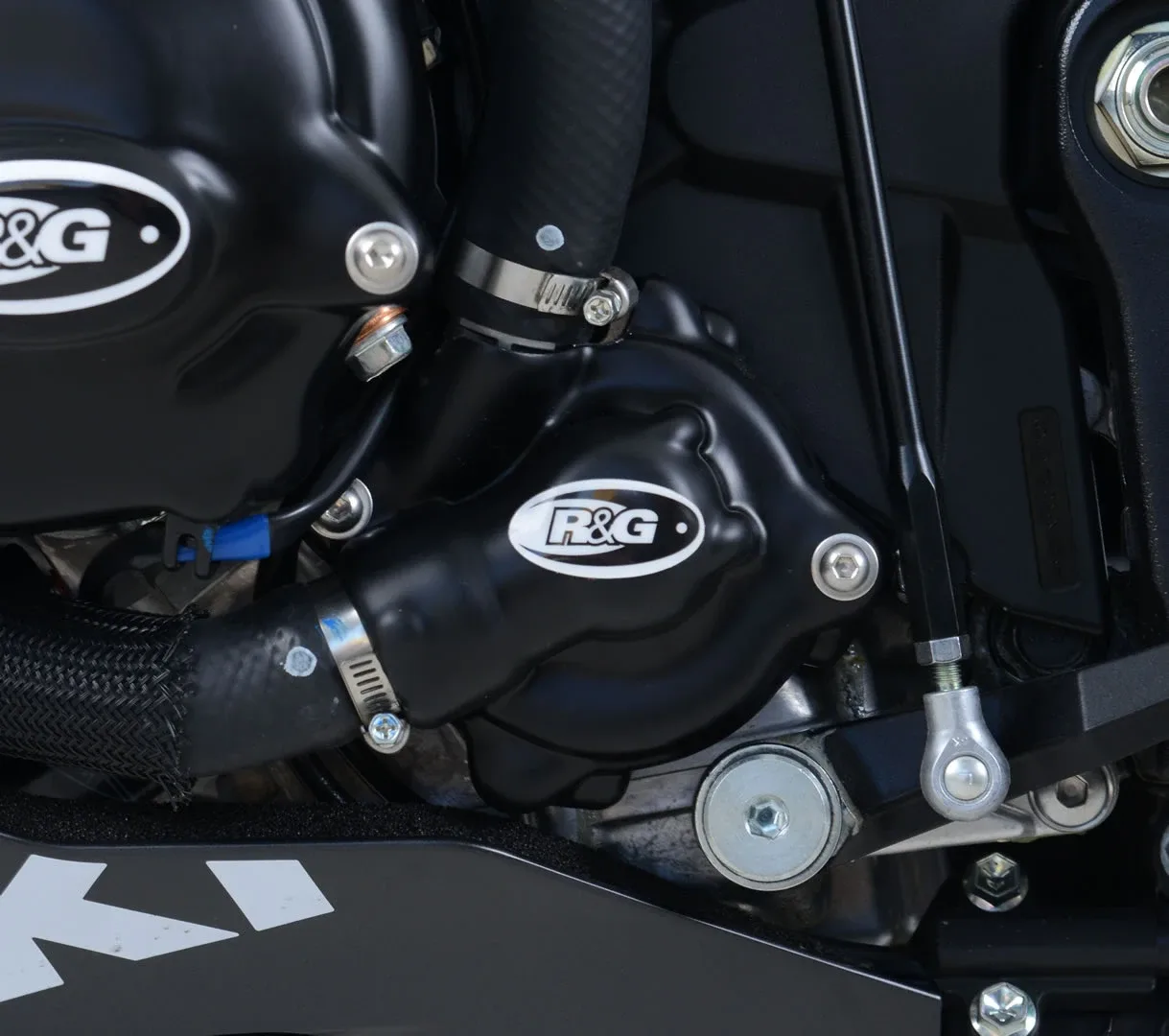 R&G Протектор за двигател за Suzuki GSX-R 1000 (2017–2024), GSX-R 1000R (2017–2024) (ECC0230BK)