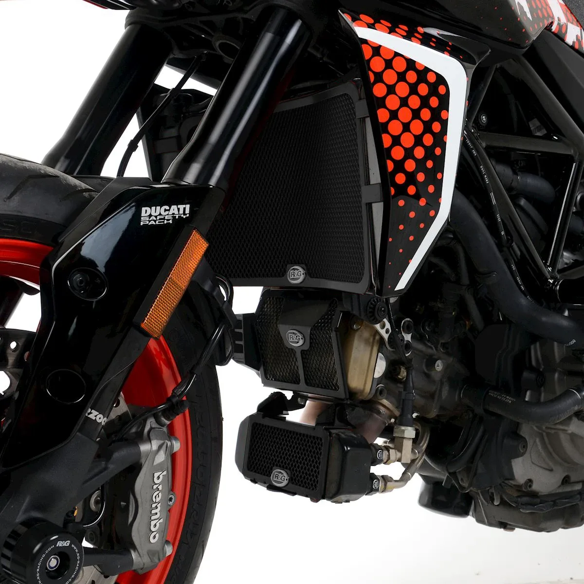 R&G Протектор за предна цилиндрова глава за Ducati Hypermotard 950 (2019–2025)