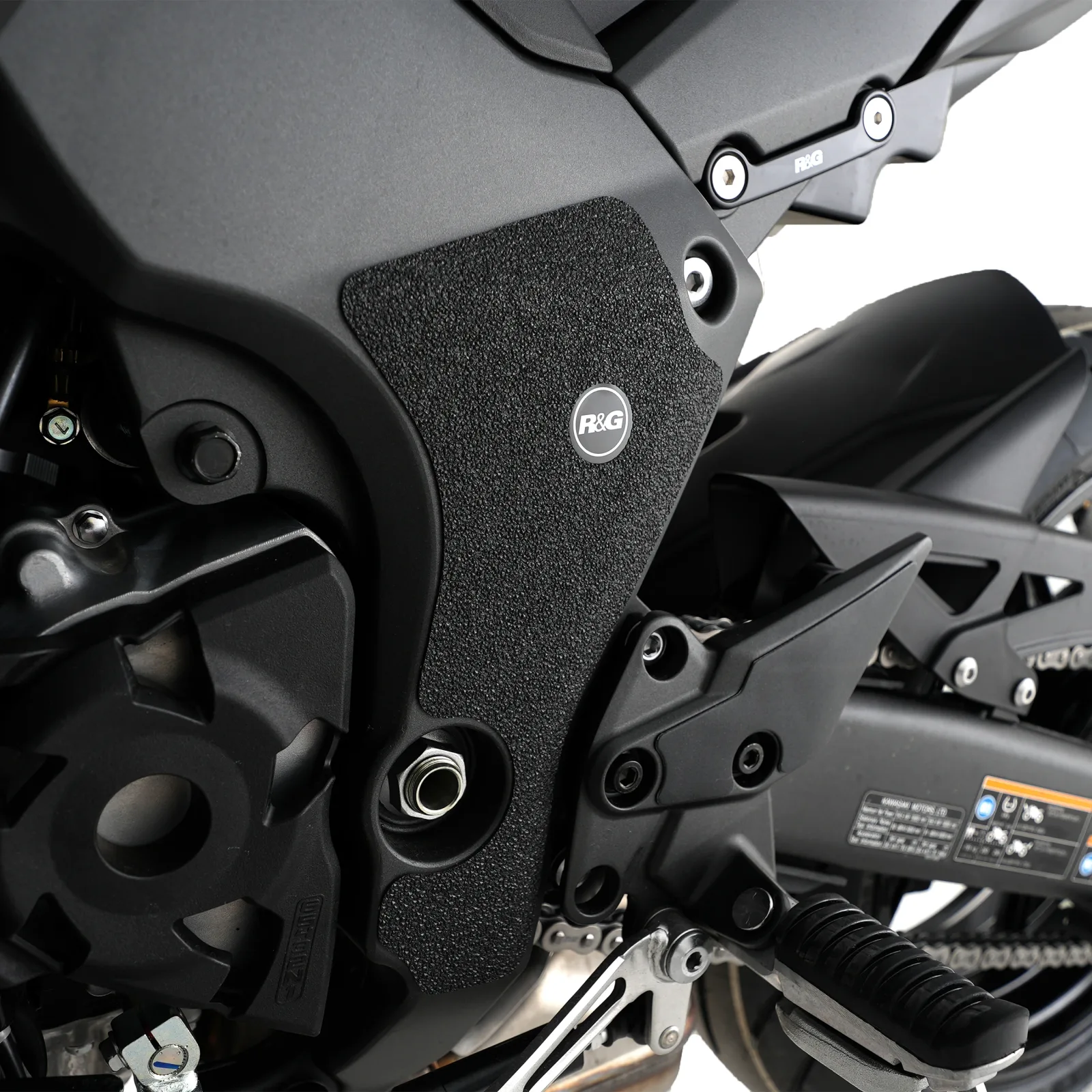 R&G Протектори Boot Guard за Kawasaki Z1000SX (2011–2019), Ninja 1000SX (2020–2024), Ninja 1100SX (2025+), Z1100 (2026+)