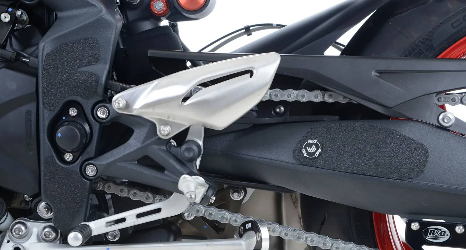 R&G Протектори Boot Guard за Triumph Street Triple 675 (2013–2016), Street Triple 675 R (2013–2016)