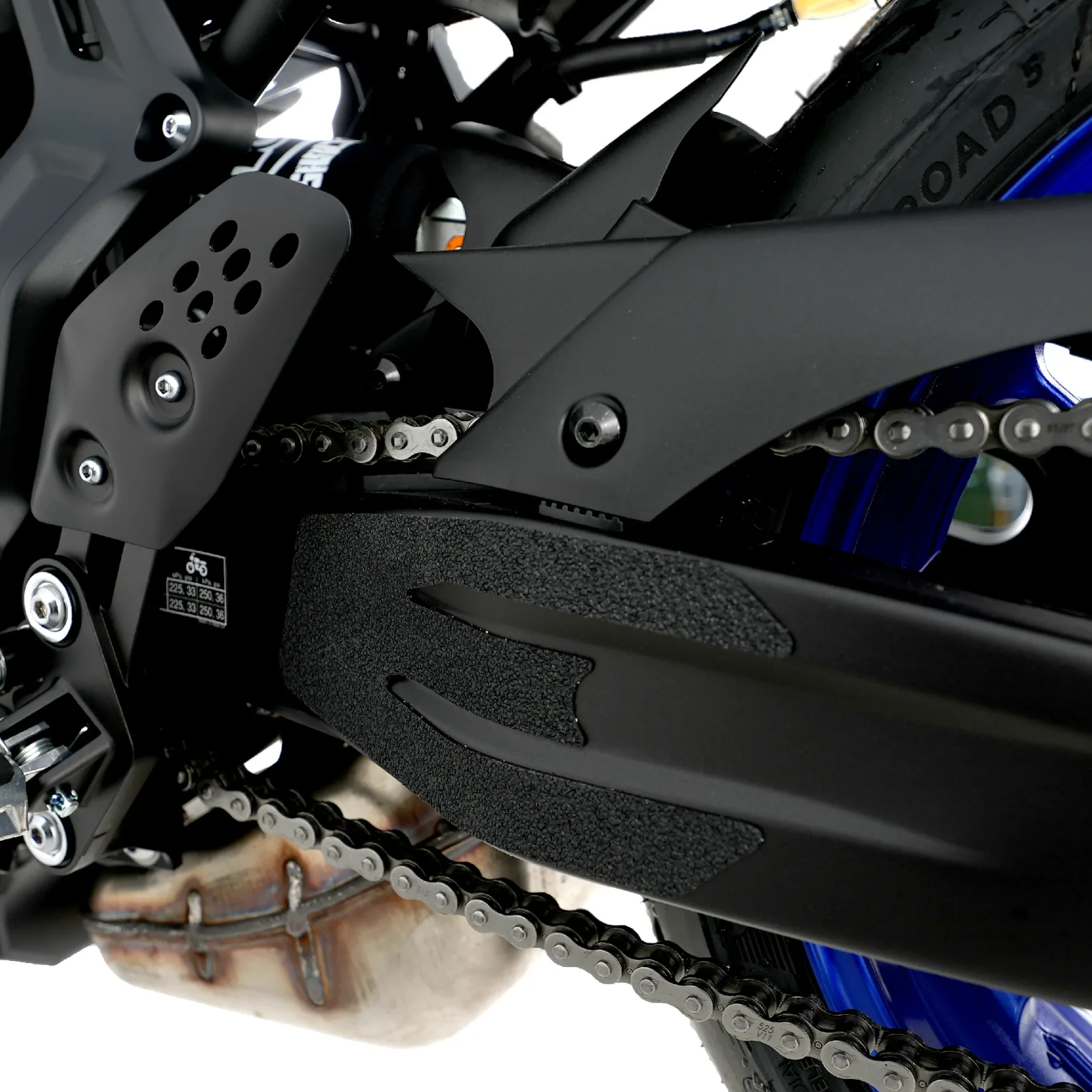 R&G Протектори Boot Guard за Yamaha MT-07 (2014–2024), XSR 700 (2016+), YZF-R7 (2022–2025)