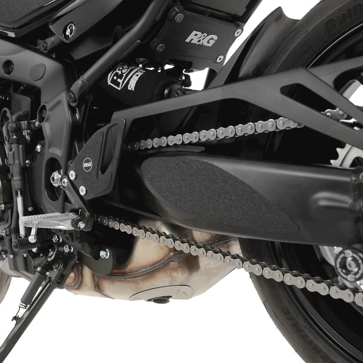 R&G Протектори Boot Guard за Yamaha XSR 900 (2022–2024)
