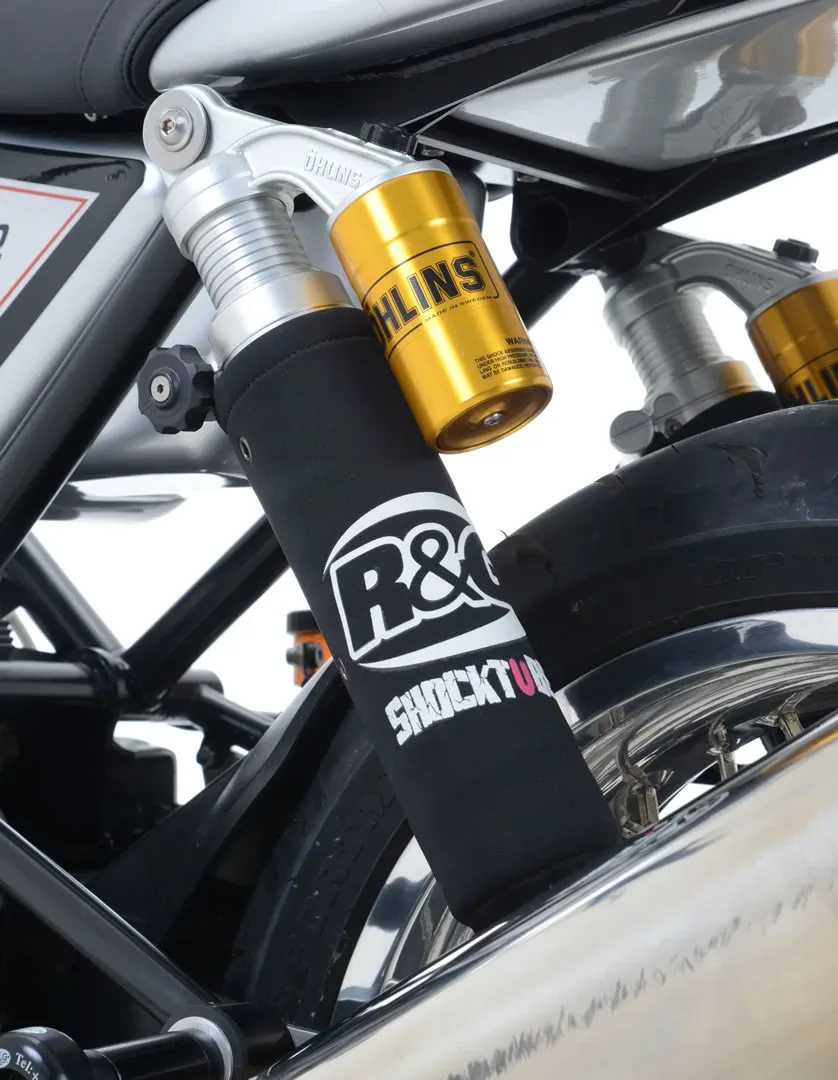 R&G Протектори за амортисьори Shocktube (чифт) за Honda CB 1300, Yamaha XJR 1300 (до 2014), Rieju Marathon 125, Honda CB 1100 (2013–2018) и др.