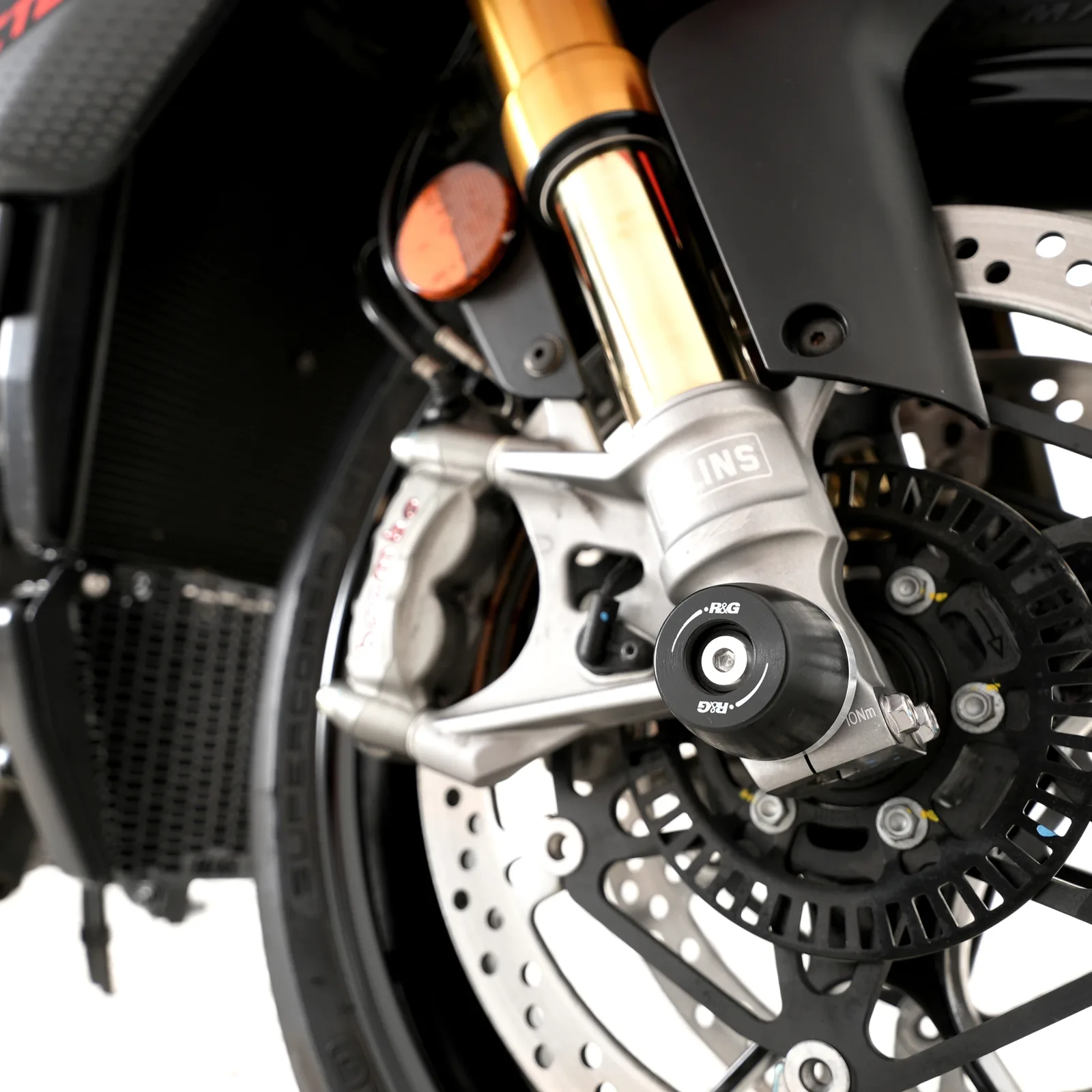 R&G Протектори за предна вилка APEX за Aprilia Tuono V4 1100 Factory (2025+)