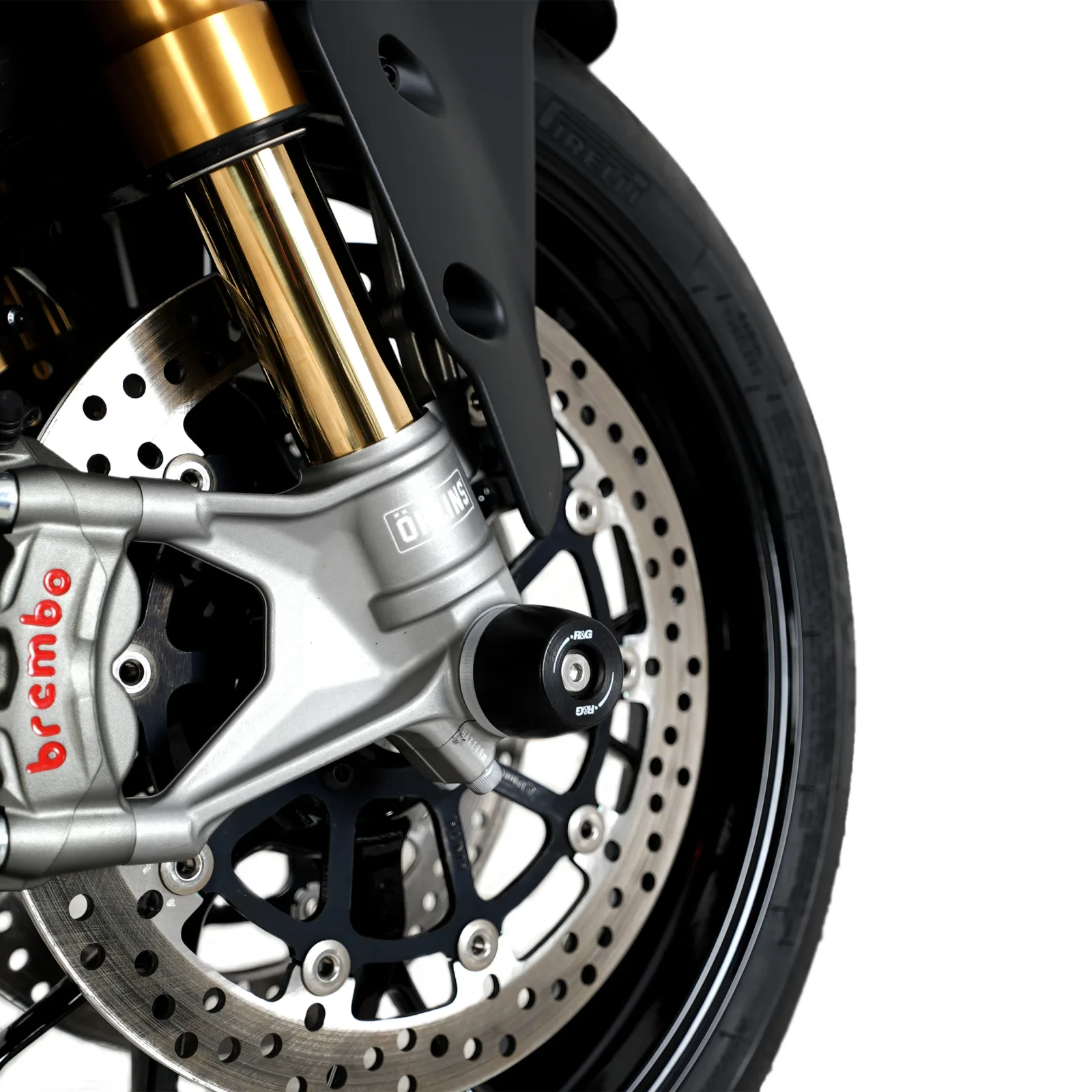 R&G Протектори за предна вилка APEX за Ducati Multistrada V2 (2025+), Panigale V2 (2025+), Panigale V2 S (2025+) и др.