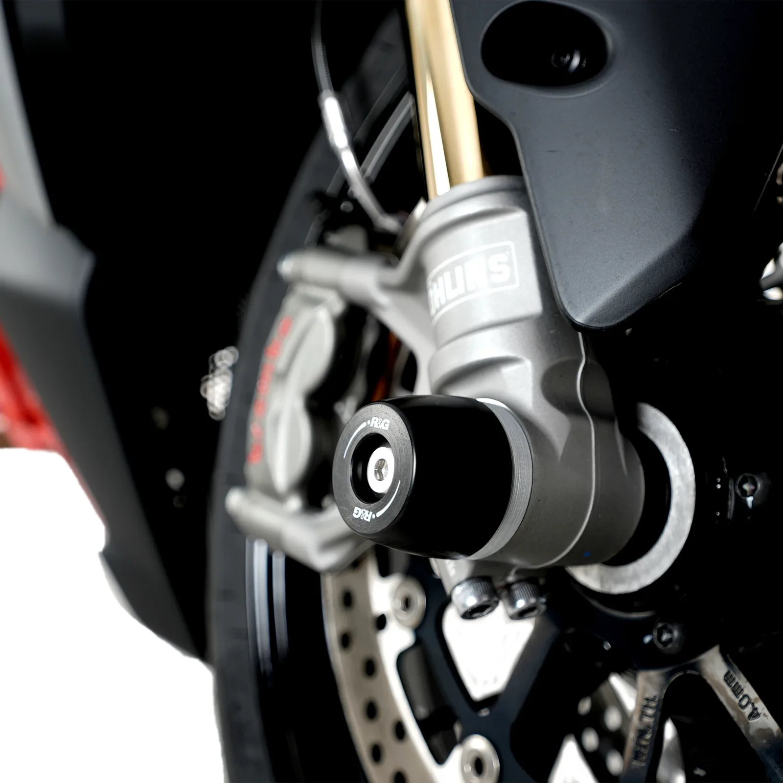 R&G Протектори за предна вилка APEX за Ducati Multistrada V2 (2025+), Panigale V2 (2025+), Panigale V2 S (2025+) и др.