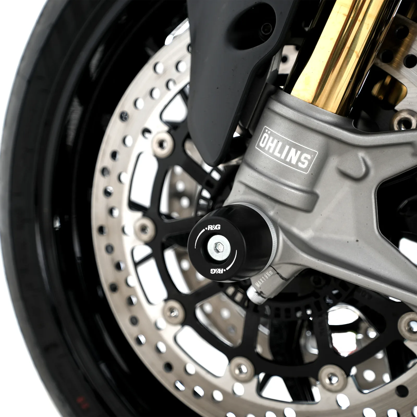 R&G Протектори за предна вилка APEX за Ducati Multistrada V2 (2025+), Panigale V2 (2025+), Panigale V2 S (2025+) и др.