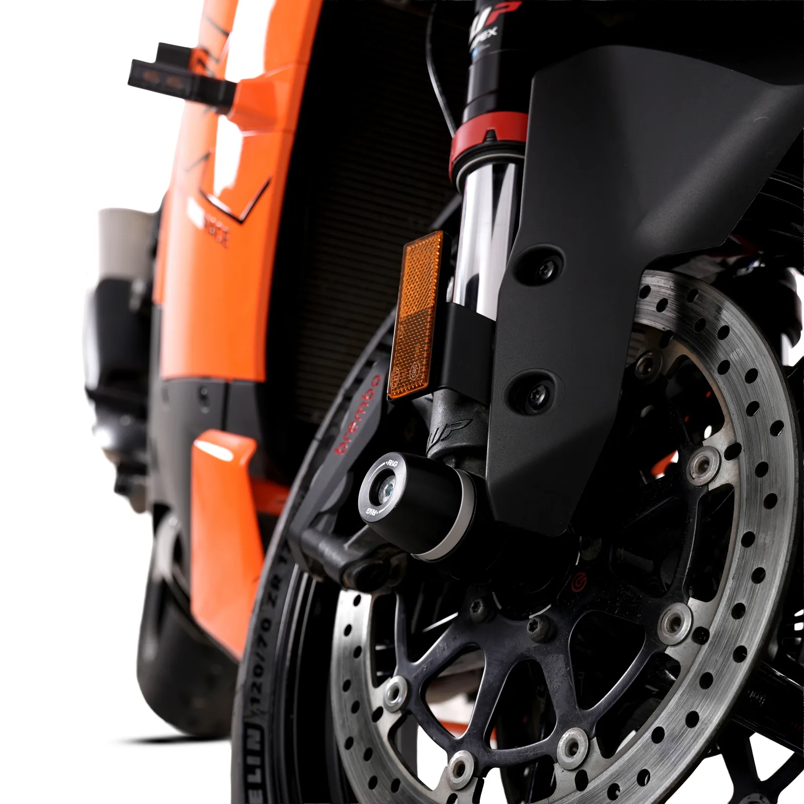 R&G Протектори за предна вилка APEX за KTM 990 RC R (2026+), 790 Duke (2026+)