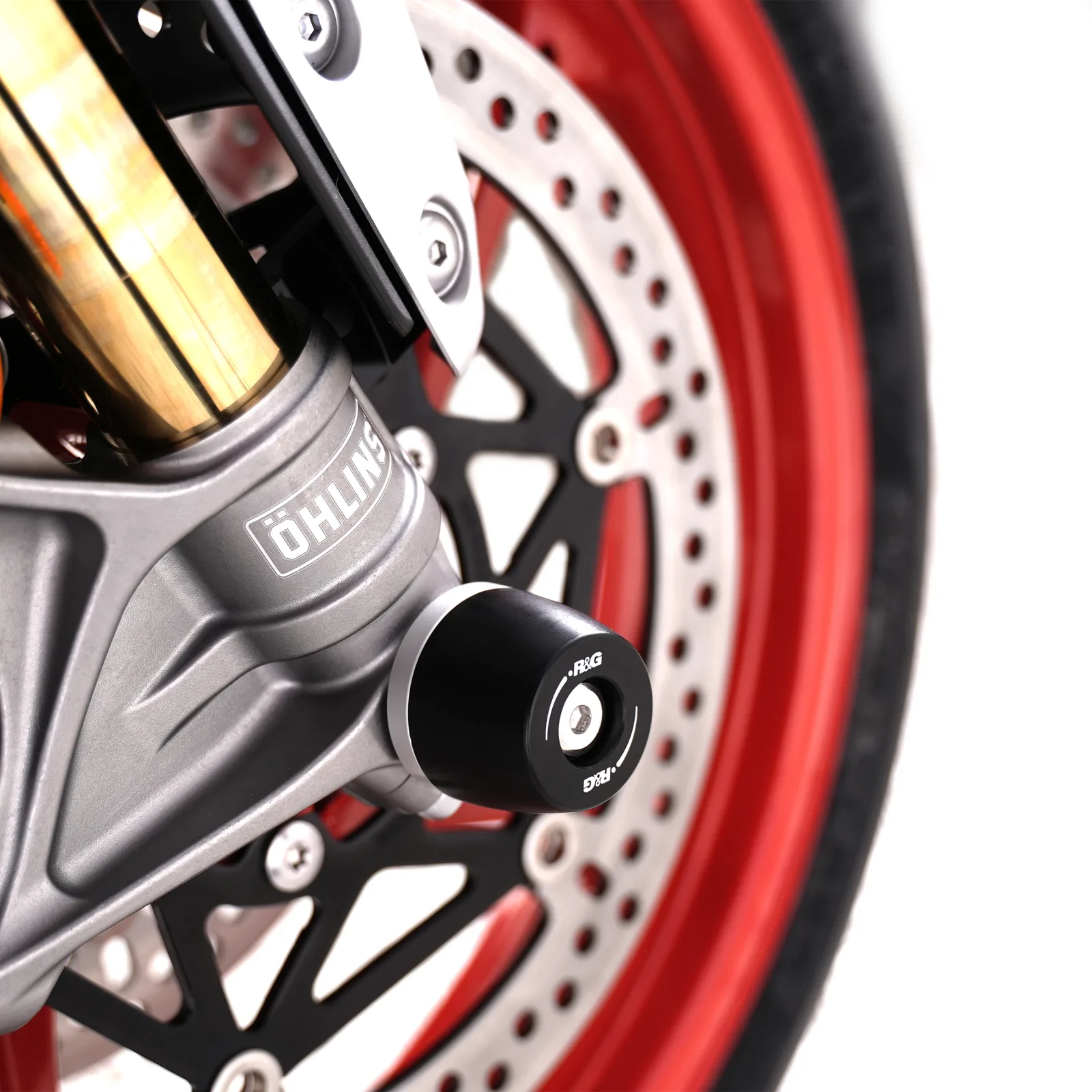 R&G Протектори за предна вилка APEX за Triumph Trident 660 (2021+), Tiger Sport 660 (2022+), Street Triple 765 RS (2023+) и др.