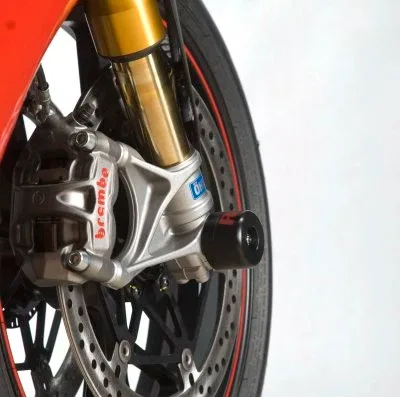 R&G Протектори за предна вилка за Ducati Panigale 1199 (2012–2015), Panigale 899 (2013–2015), Panigale 1299 (2015–2017) и др. (FP0109BK)