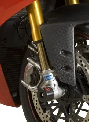R&G Протектори за предна вилка за Ducati Panigale 1199 (2012–2015), Panigale 899 (2013–2015), Panigale 1299 (2015–2017) и др. (FP0109BK)