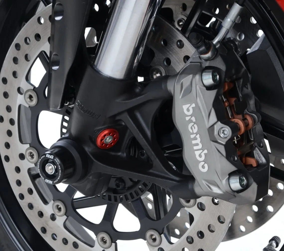 R&G Протектори за предна вилка за Ducati Panigale 1199 (2012–2015), Panigale 899 (2013–2015), Panigale 1299 (2015–2017) и др. (FP0171BK)