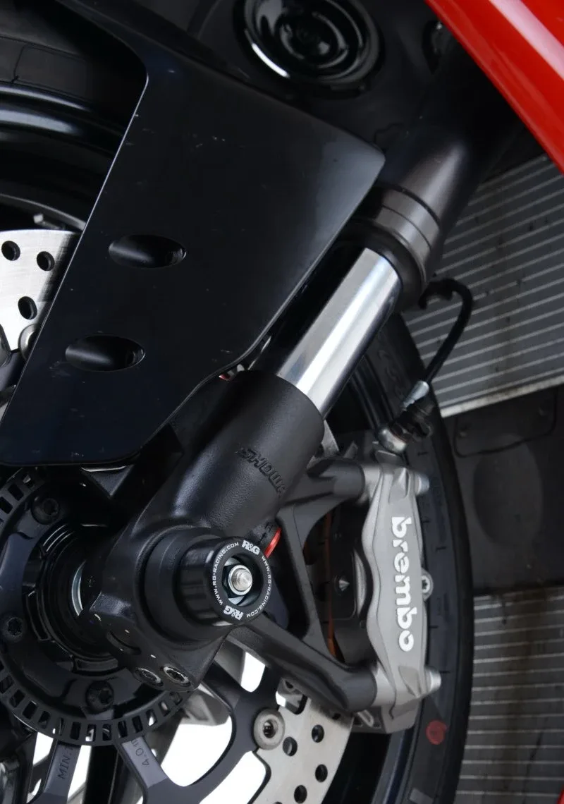 R&G Протектори за предна вилка за Ducati Panigale 1199 (2012–2015), Panigale 899 (2013–2015), Panigale 1299 (2015–2017) и др. (FP0171BK)
