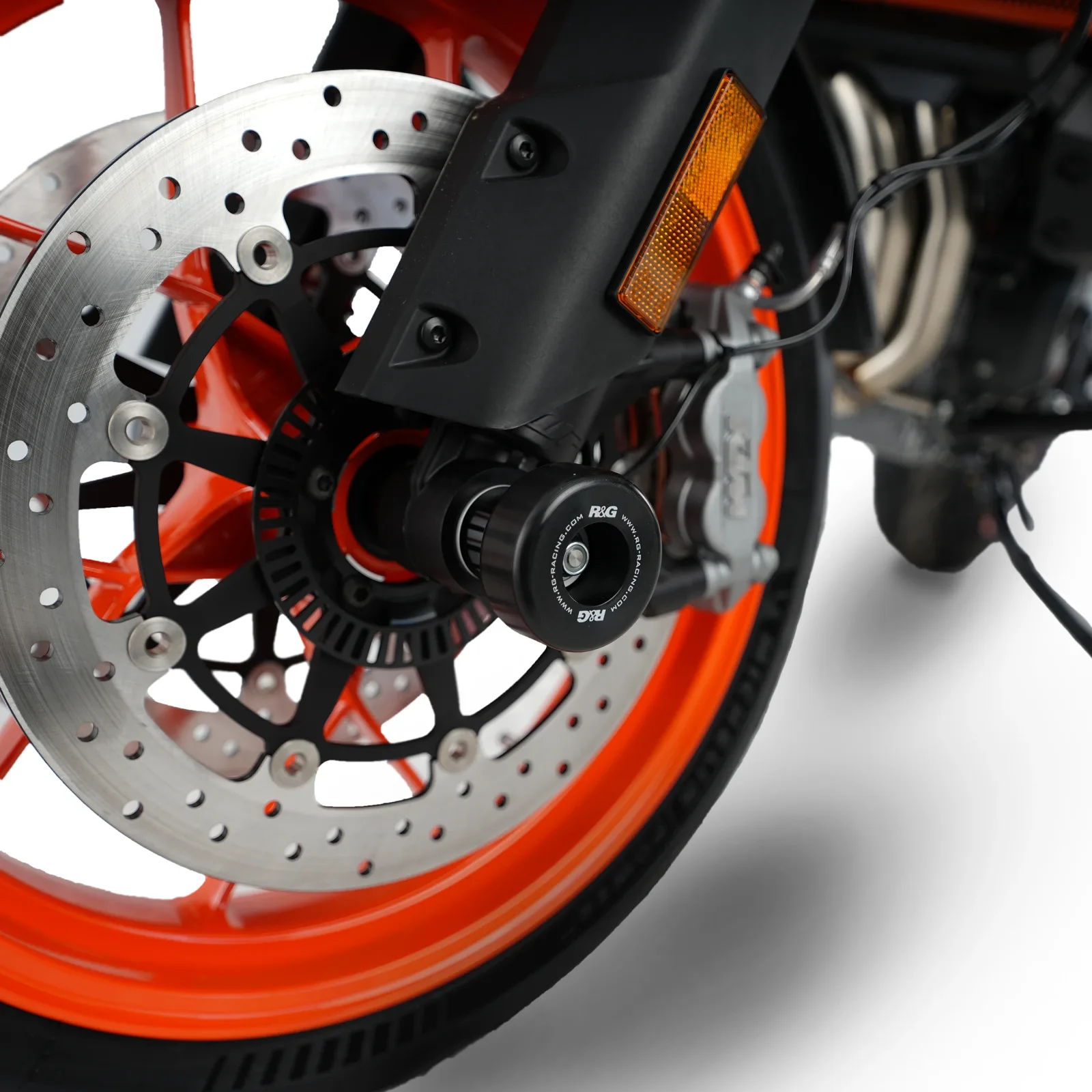 R&G Протектори за предна вилка за Husqvarna Norden 901 (2022+), CF Moto 800 MT Touring (2022+), KTM 890 SMT (2023–2024) и др.