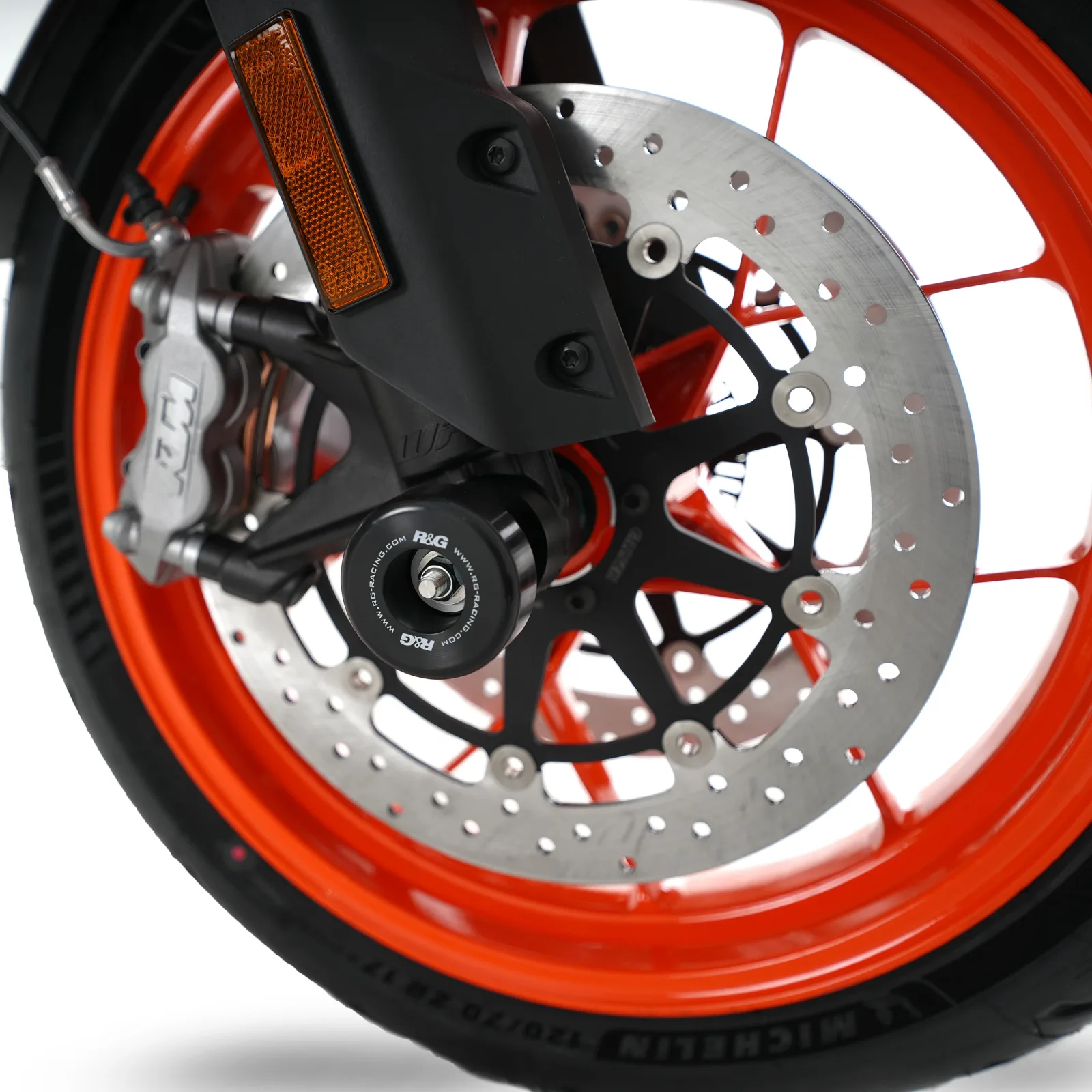 R&G Протектори за предна вилка за Husqvarna Norden 901 (2022+), CF Moto 800 MT Touring (2022+), KTM 890 SMT (2023–2024) и др.
