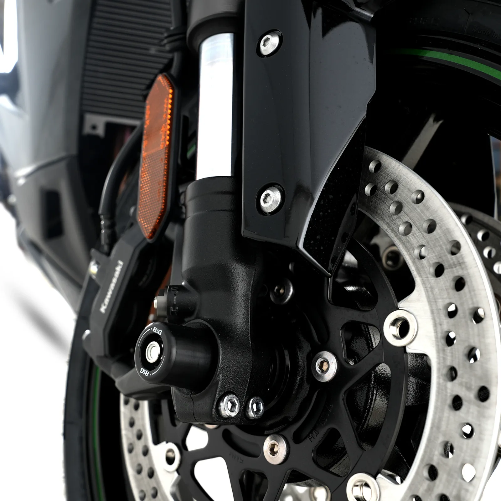 R&G Протектори за предна вилка за Kawasaki Ninja 1000SX (2020–2024), Ninja 1100SX (2025+), Z1100 (2026+)