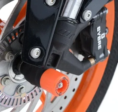 R&G Протектори за предна вилка за KTM 125 Duke (2011–2021), 200 Duke (2012–2021), 390 Duke (2013–2023), RC 125 (2014–2016) и др.