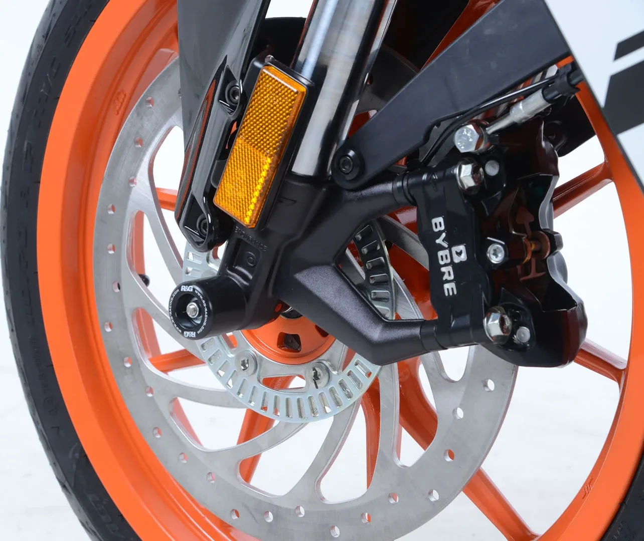R&G Протектори за предна вилка за KTM 125 Duke (2011–2021), 200 Duke (2012–2021), 390 Duke (2013–2023), RC 125 (2014–2016) и др.