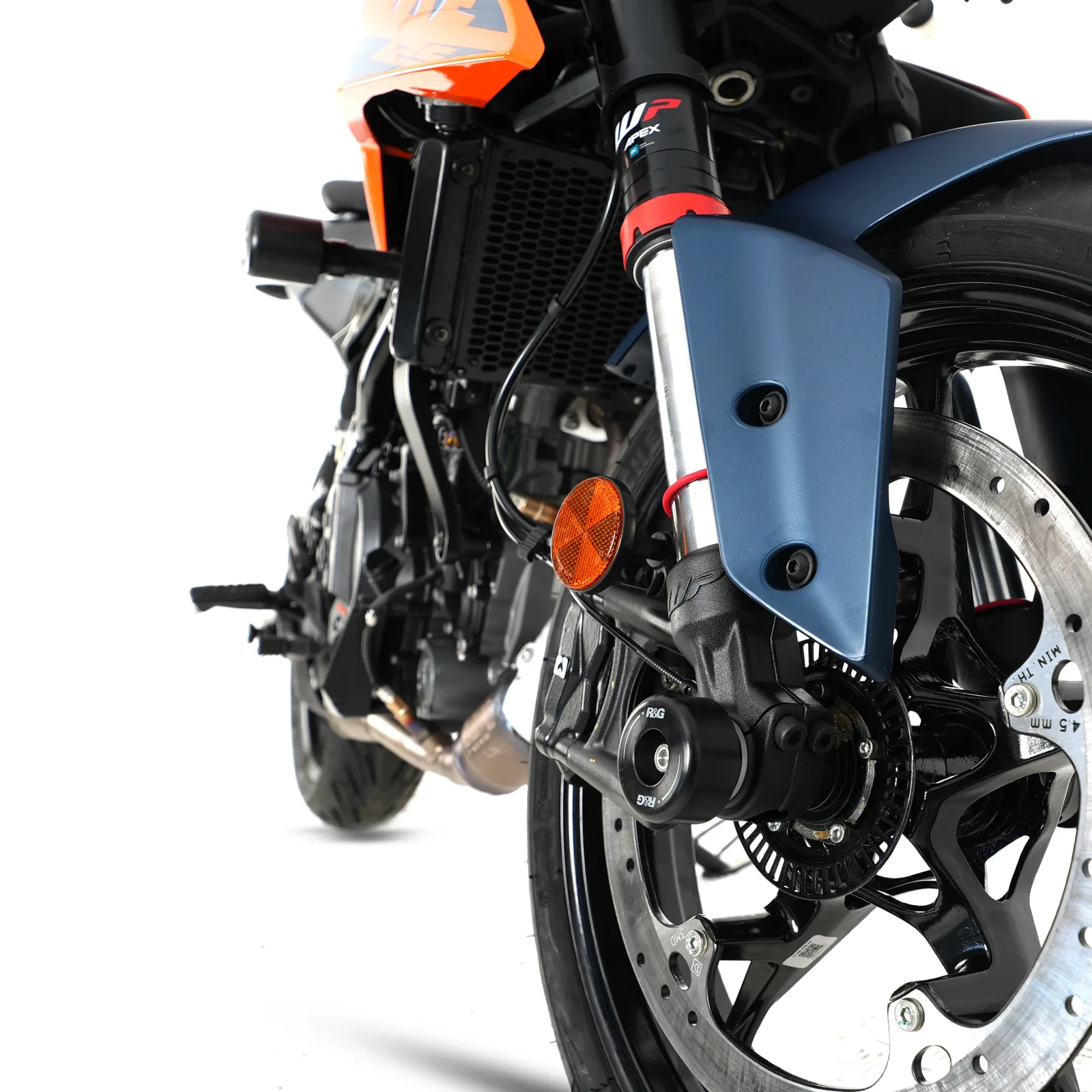 R&G Протектори за предна вилка за KTM RC 390 (2022+), RC 200 (2022), RC 125 (2022+), Husqvarna Vitpilen 401 (2024+) и др.
