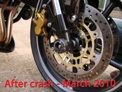 R&G Протектори за предна вилка за Triumph Daytona 675 (2006–2012), Street Triple 675 (2007–2012), Street Triple 675 R (2008–2016)