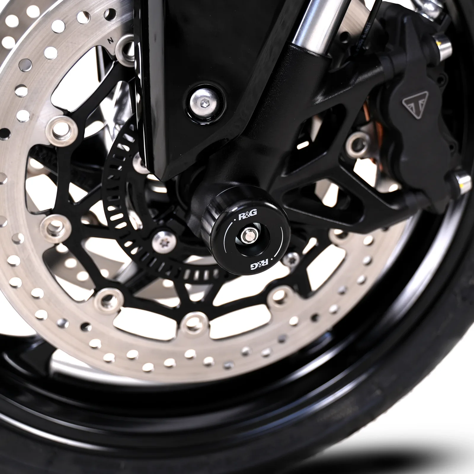 R&G Протектори за предна вилка за Triumph Daytona 675 (2013–2016), Street Triple 675 R (2015–2016) и др.